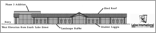 Lakes International Language Academy architectural plan